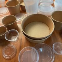 Bol en papier kraft 25oz – Image 2