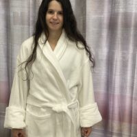 Peignoirs col châle velours – Image 1